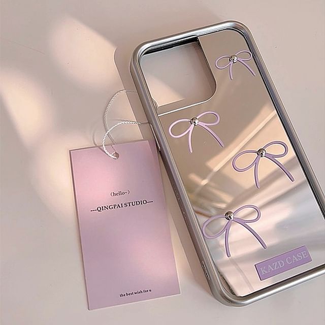 Mirrored Bow Case Phone