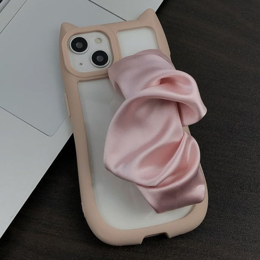 Ear Phone Case Scrunchie Cat