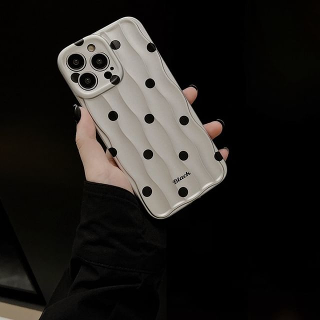 Strap Case Polka Phone Dot