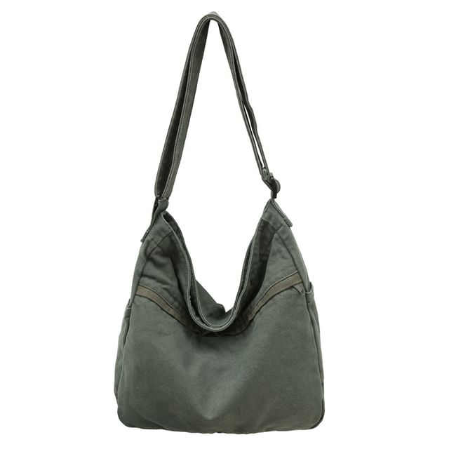 Canvas Bag Crossbody Multi-Pocket