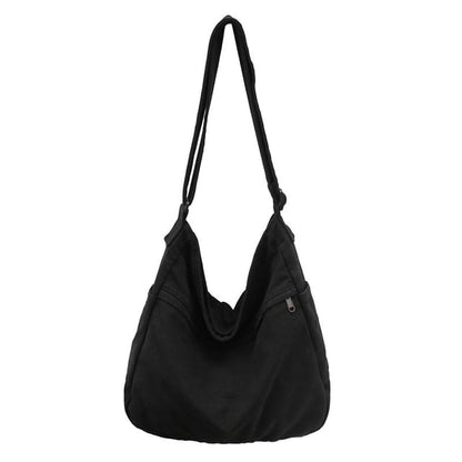 Canvas Bag Crossbody Multi-Pocket