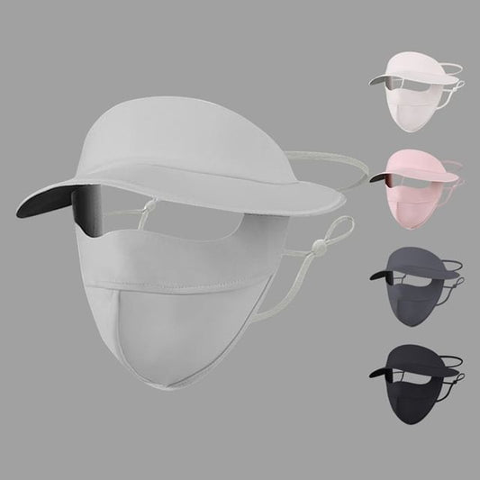 Brim Sun Protection with Cover Face Plain