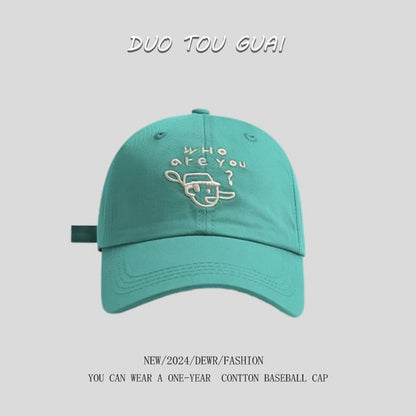 Cartoon Cap Embroidered Baseball