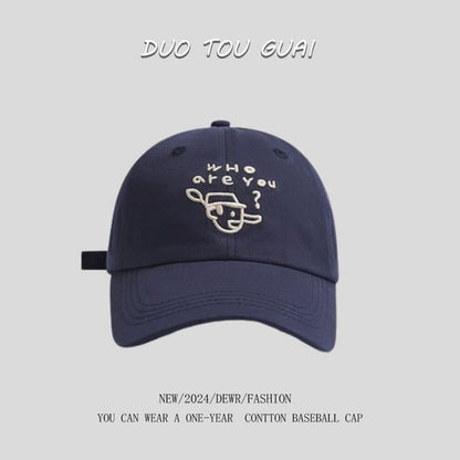 Cartoon Cap Embroidered Baseball