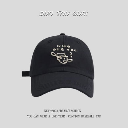 Cartoon Cap Embroidered Baseball