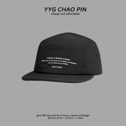 Cap Print Baseball Lettering