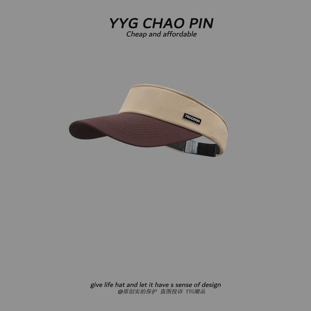 Two Sun Visor Tone Applique