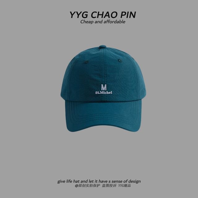 Baseball Lettering Cap Embroidered