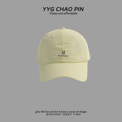 Baseball Lettering Cap Embroidered