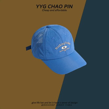 Print Baseball Cap Lettering