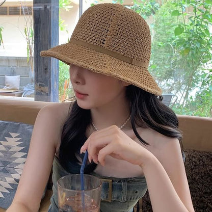 Bucket Straw Hat