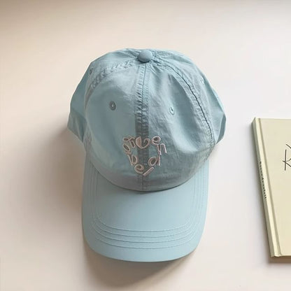 Cap Baseball Dry Embroidered Quick