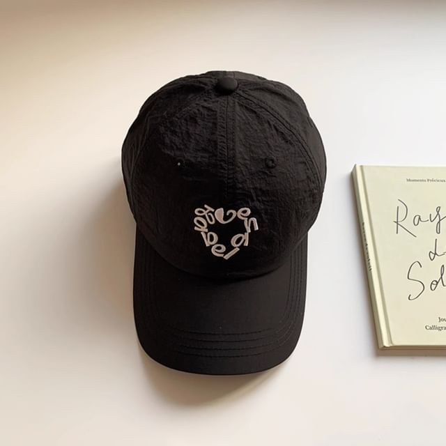 Cap Baseball Dry Embroidered Quick
