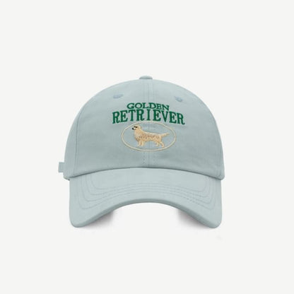 Dog Baseball Embroidered Cap