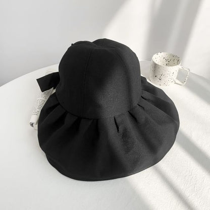 Hat Sun Ruched Plain