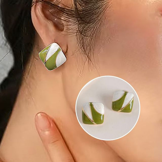 Cuff Ear Alloy Square Glaze