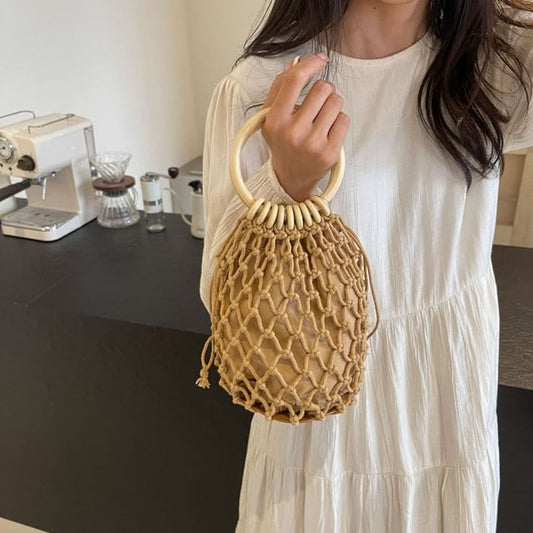 Wholesale Sample Crochet Bucket Bag