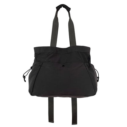 Plain Bag Zip Tote