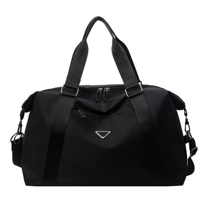Plain Duffel Bag Zip Travel