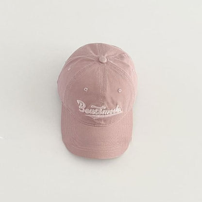 Baseball Embroidered Lettering Cap