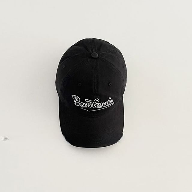 Baseball Embroidered Lettering Cap