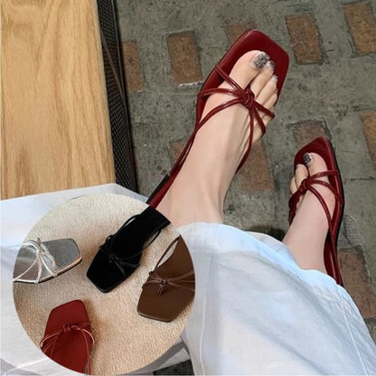 Wholesale Sample Knotted Thong Sandals