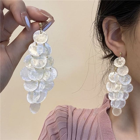 Wholesale Sample Disc Drop Earring