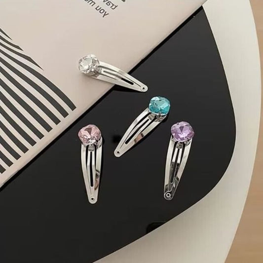 Snap Rhinestone Clip