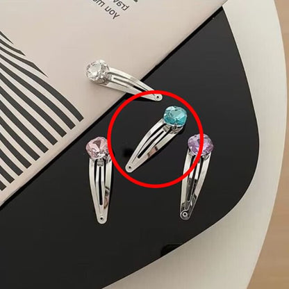 Snap Rhinestone Clip