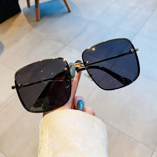 Sample Gradient Square Frame Sunglasses