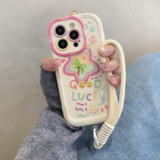 Star Smiley Set Strap / Phone Case