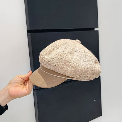 Newsboy Panel Cap
