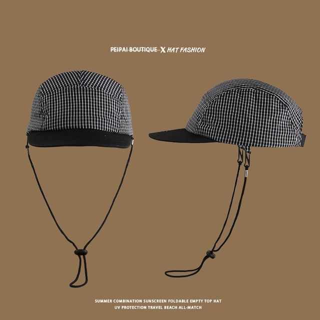 Plaid Cap Baseball