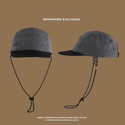 Plaid Cap Baseball