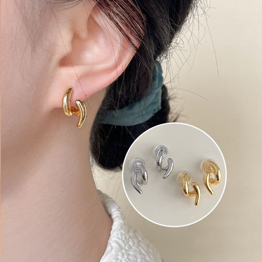 Wholesale Sample Glossy Clip On Earring