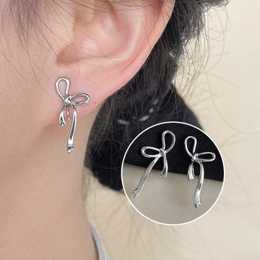 Bow On Clip Earring