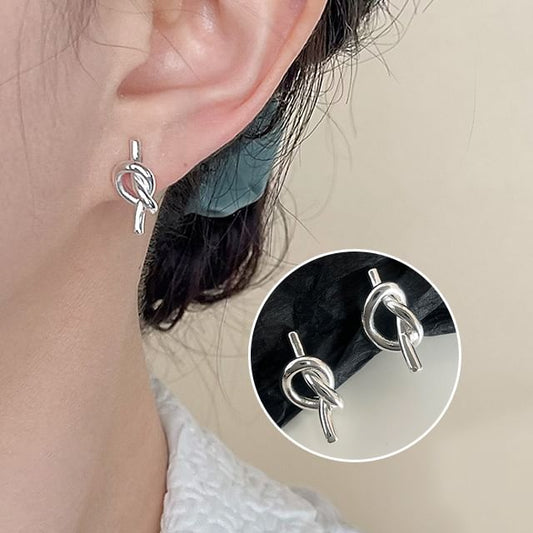 Earring Knotted Clip On