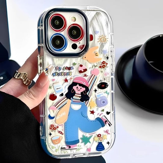 Phone Print Girl Case