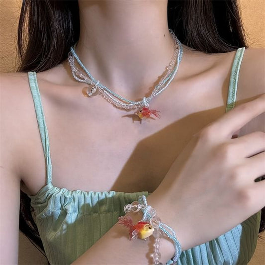 Wholesale Sample Goldfish Necklace / Bracelet