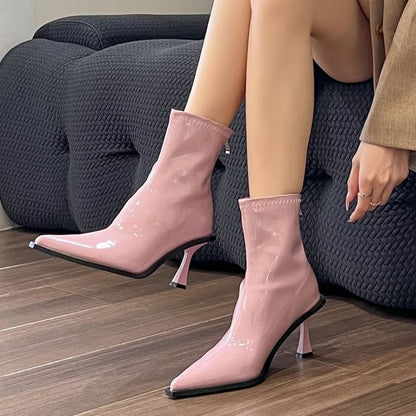 Sample Pointy High Hell Short Boots