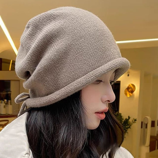Bowknot Beanie Plain