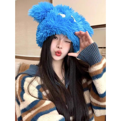 Fluffy Beanie Animal Cartoon