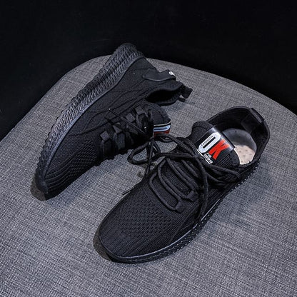 Knit Platform Sneakers