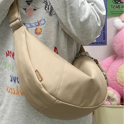 Coin Plain Pouch Purse With Zipper Crossbody