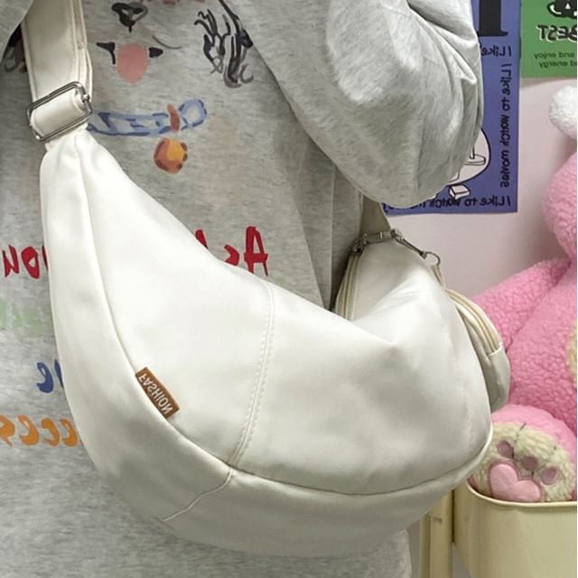Coin Plain Pouch Purse With Zipper Crossbody