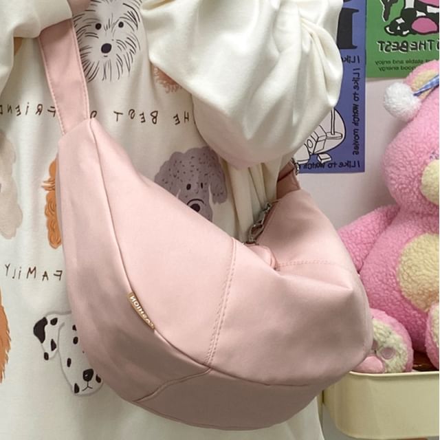 Coin Plain Pouch Purse With Zipper Crossbody