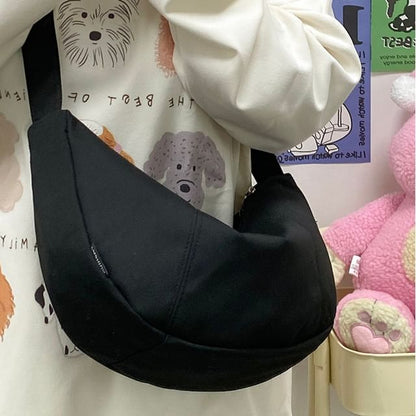 Coin Plain Pouch Purse With Zipper Crossbody