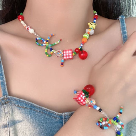 Wholesale Sample Acrylic Charm Choker / Bracelet