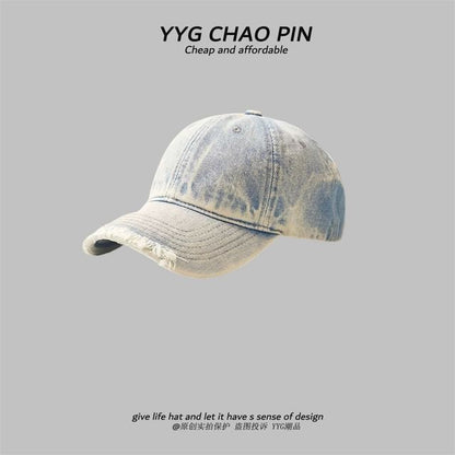 Tie Dye Cap Baseball Distressed