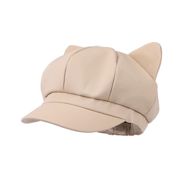 Cat Newsboy Cap Ear
